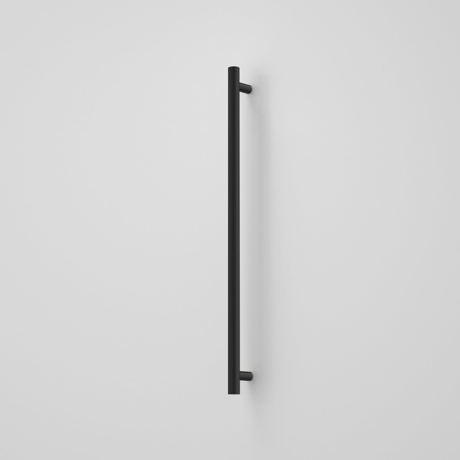 Caroma Liano II Heated Towel Rail - Vertical - Matte Black 11225050B - The Blue Space