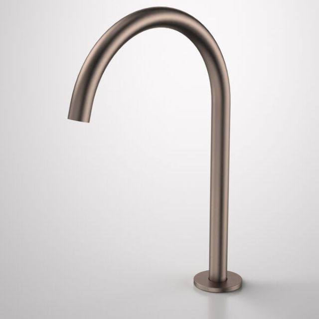 Caroma Liano II Hob Swivel Outlet 200mm - Brushed Bronze 96401BBZ65AF - The Blue Space