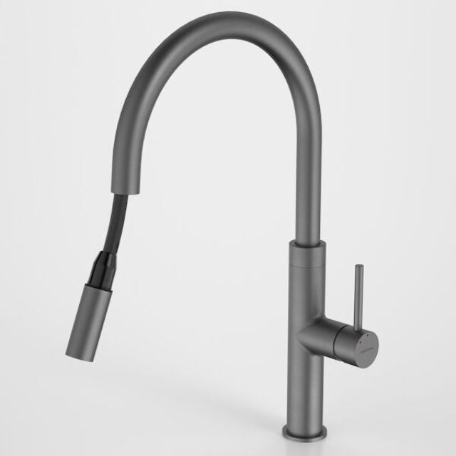 Pull Out Caroma Liano II Pull Out Sink Mixer - Gunmetal - Lead Free 96380GM56AF - The Blue Space