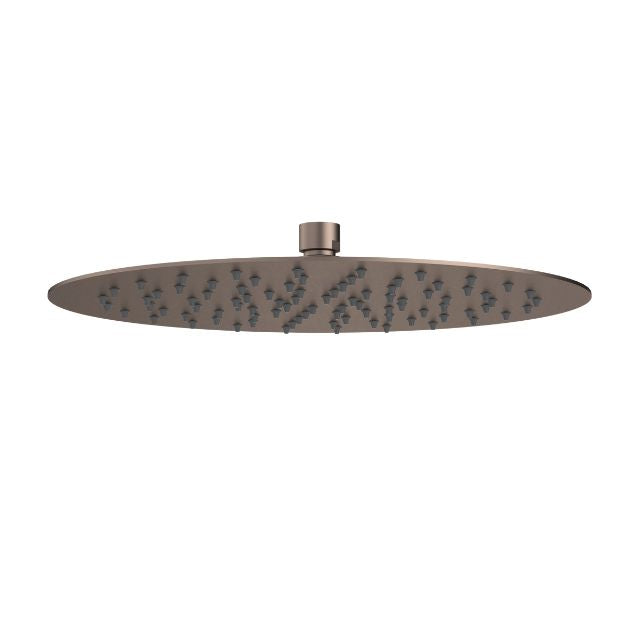 Angle Caroma Liano II Rain Shower Round (300mm) - Brushed Bronze 99634BBZ3A - The Blue Space