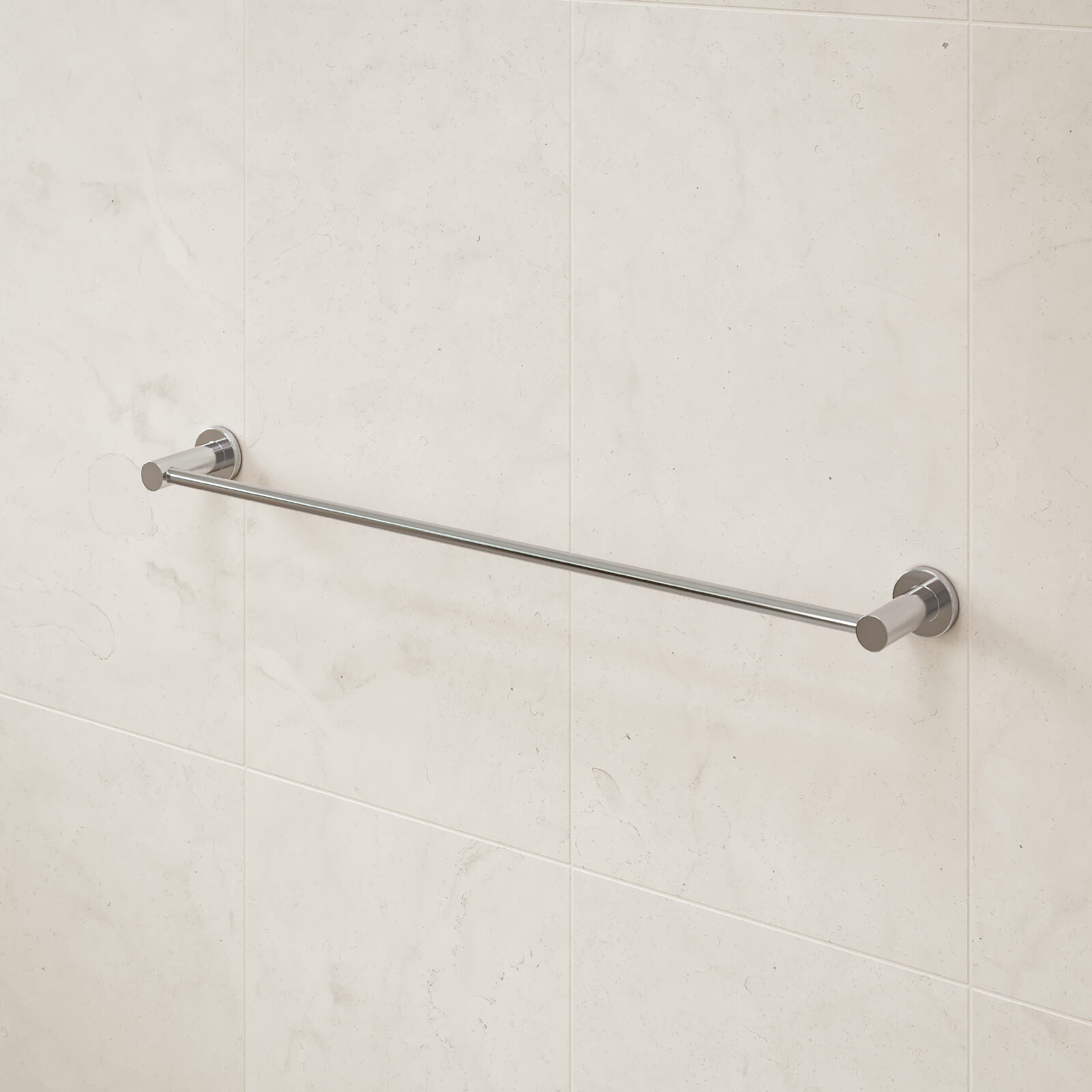 Caroma Liano II Single Towel Rail 640mm Chrome | The Blue Space