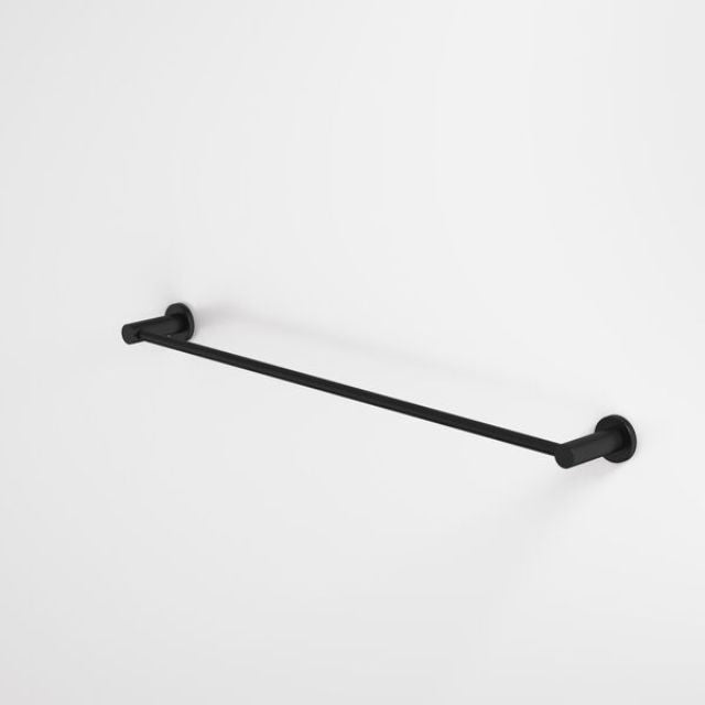 Caroma Liano II Single Towel Rail 640mm - Matte Black 96445B - The Blue Space