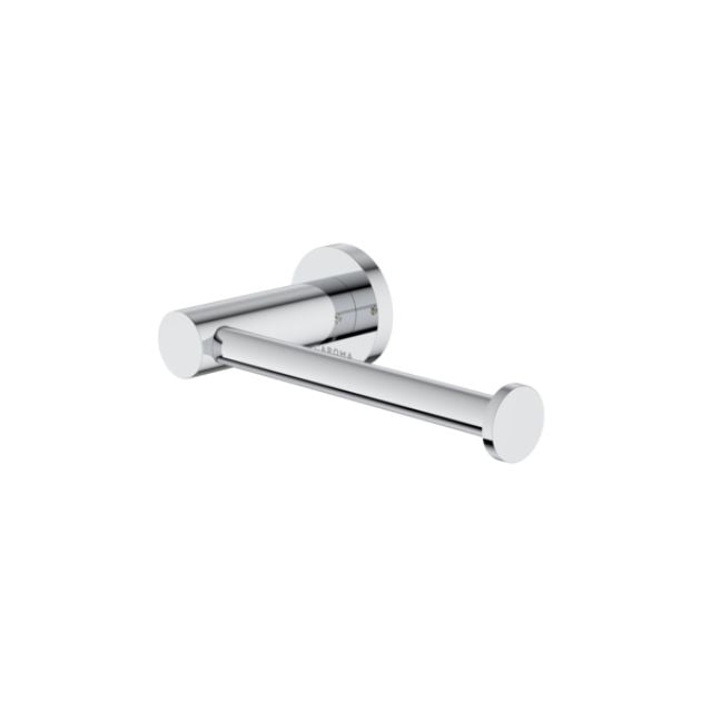 Angle Caroma Liano II Toilet Roll Holder - Chrome 96441C - The Blue Space
