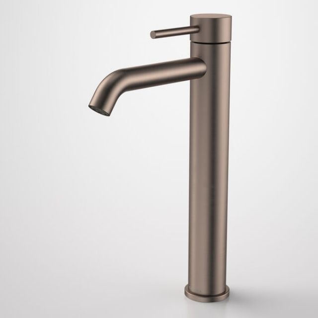 Caroma Liano II Tower Basin Mixer - Brushed Bronze 96343BBZ6AF - The Blue Space