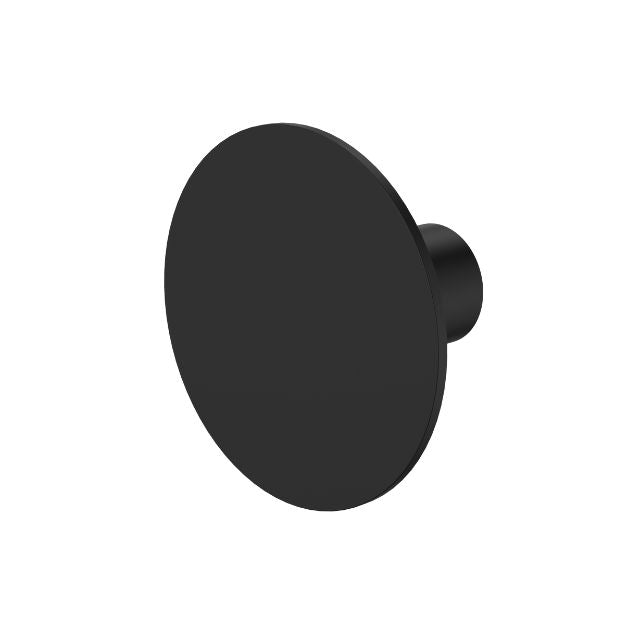 Angle Caroma Liano II Wall Hook - Large - Matte Black 96451B - The Blue Space