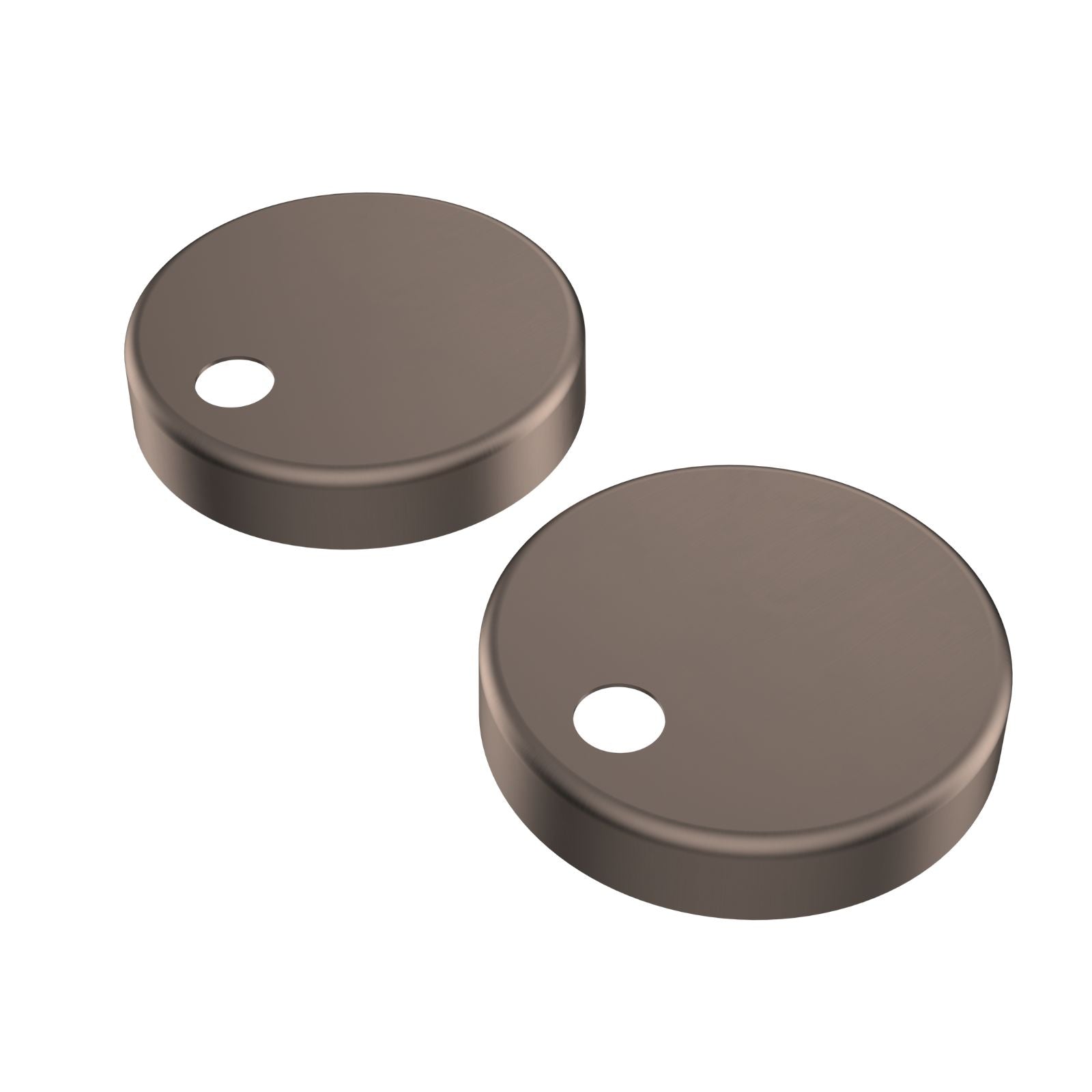Angle Caroma Liano / Luna Toilet Seat Hinge Caps - Brushed Bronze 254214BBZ - The Blue Space