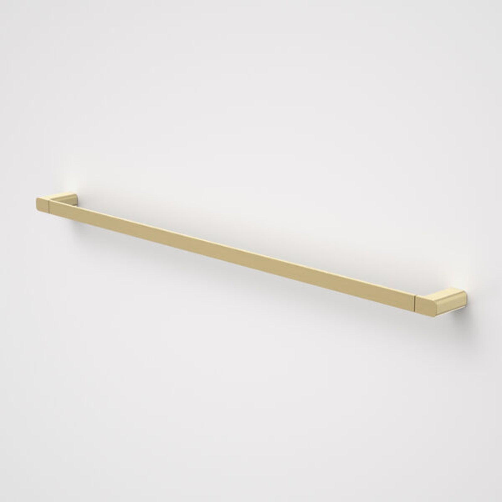 Caroma Luna Single Towel Rail 930mm - Brushed Brass 99613BB - The Blue Space