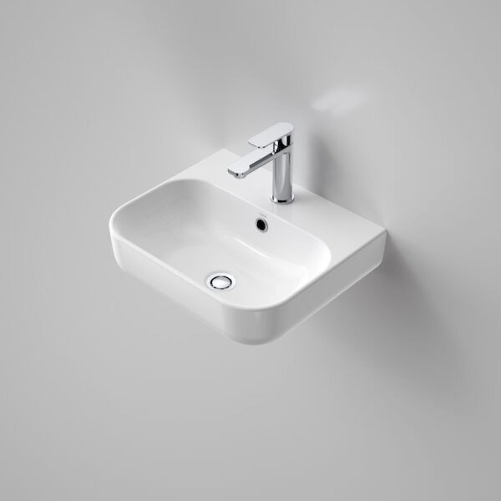 Caroma Luna Wall Basin 1 Taphole 874215W - The Blue Space