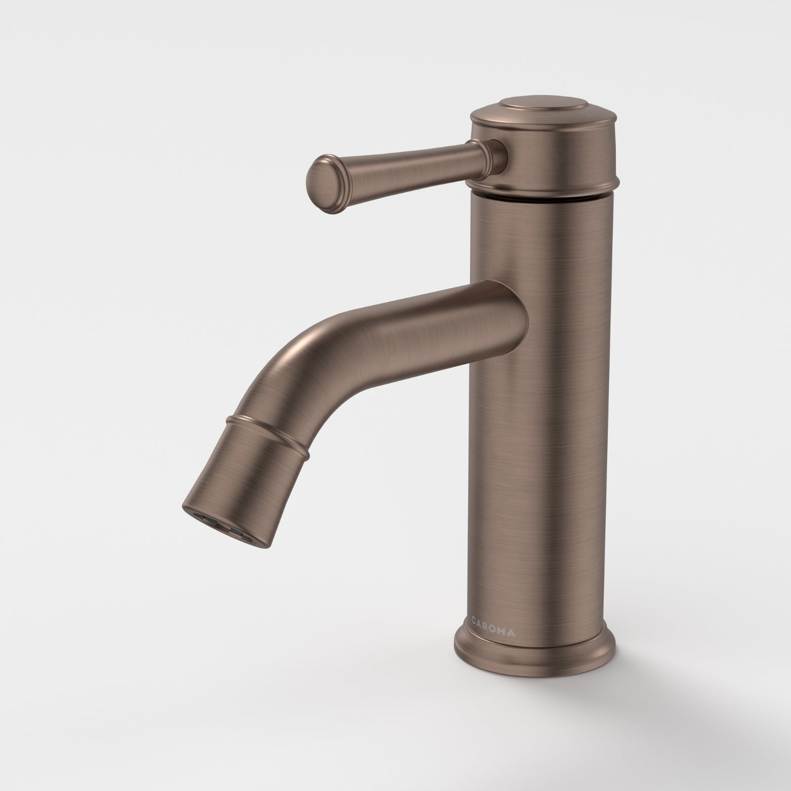Caroma Riviere Basin Mixer - Brushed Bronze 520001BBZ6AF - The Blue Space