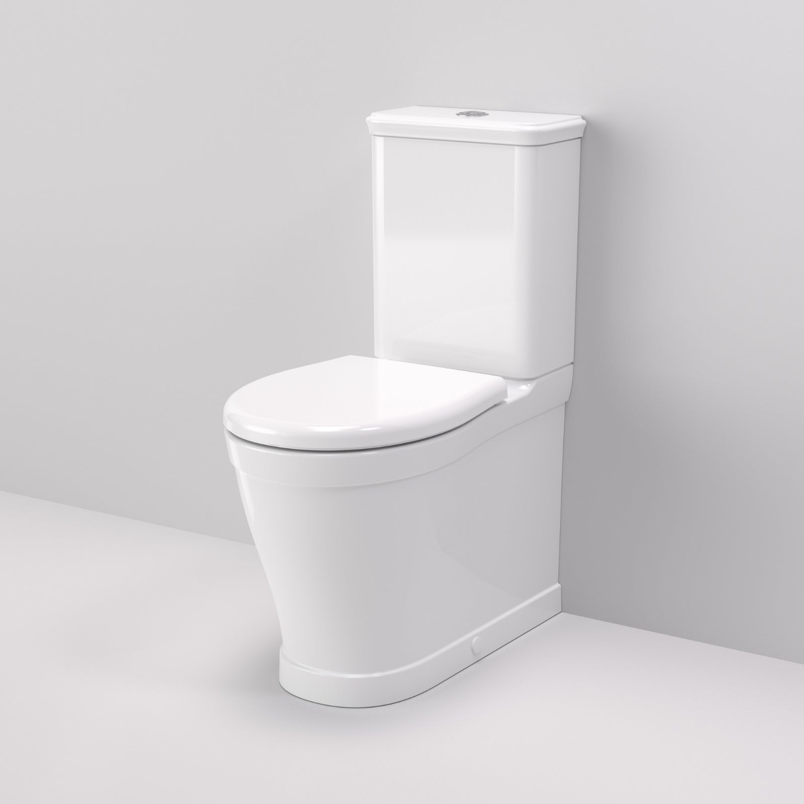 Caroma Riviere Cleanflush® Wall Faced Close Coupled Back Entry Suite - White 790003W - The Blue Space