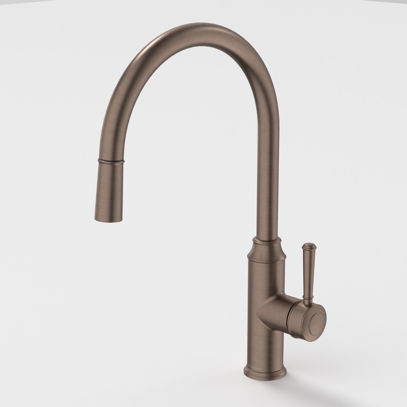 Caroma Riviere Pull Out Sink Mixer - Brushed Bronze 520017BBZ56AF - The Blue Space
