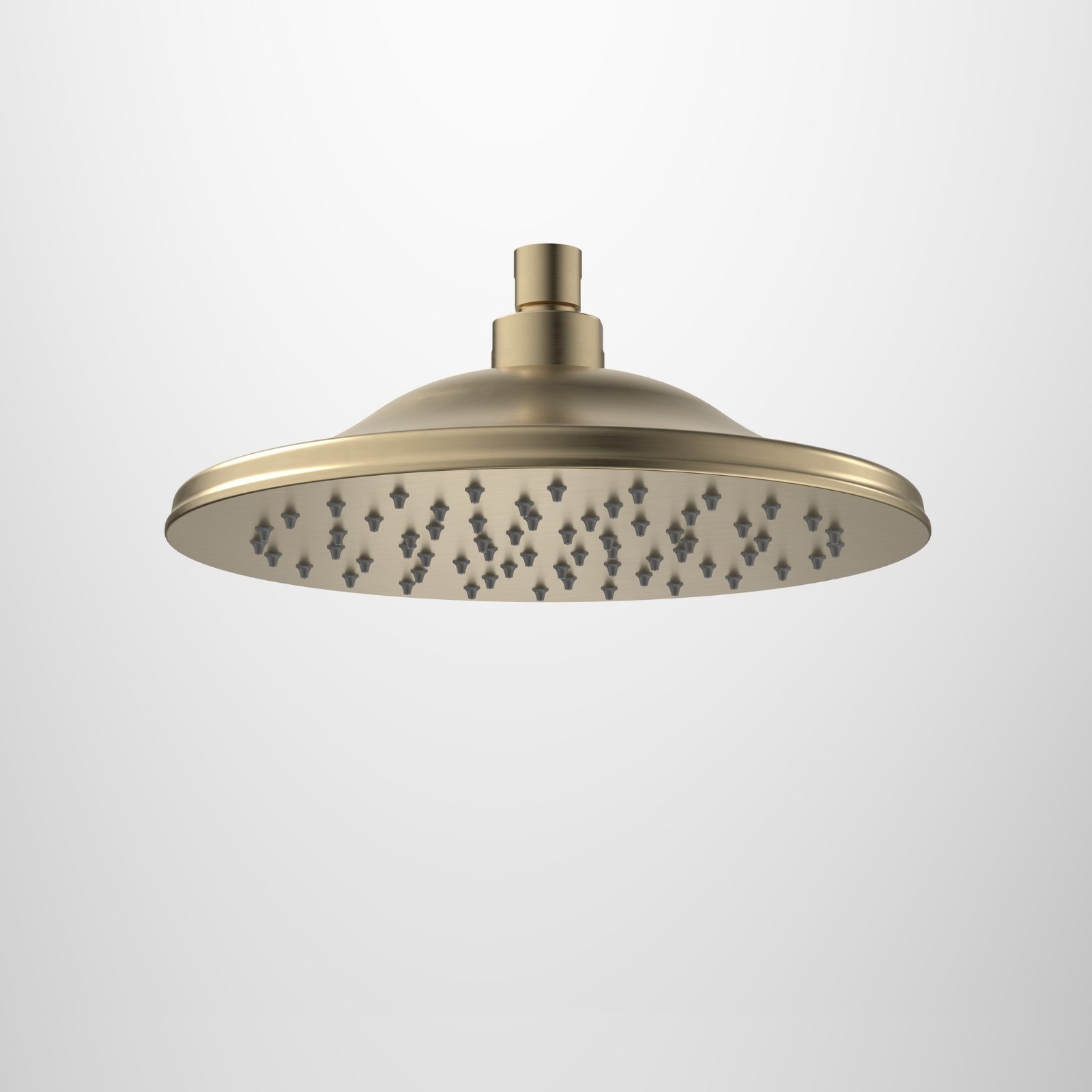Caroma Riviere Rain Shower 250mm - Brushed Brass 520044BB4A - The Blue Space