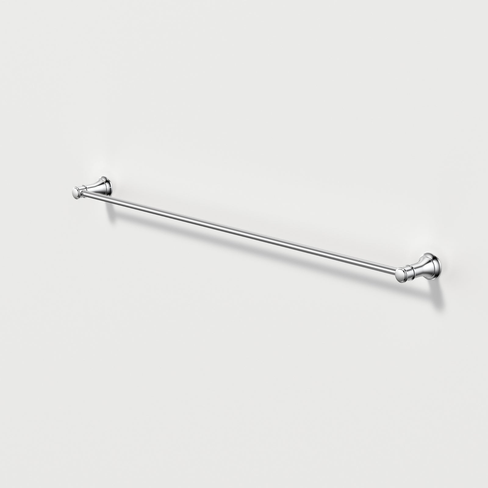 Caroma Riviere Single Towel Rail 800mm - Chrome 520036C - The Blue Space