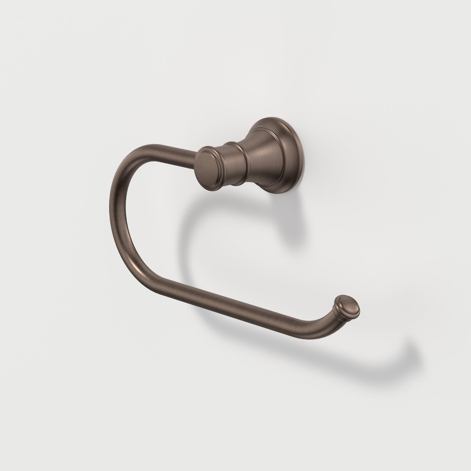 Caroma Riviere Toilet Roll Holder - Brushed Bronze 520030BBZ - The Blue Space
