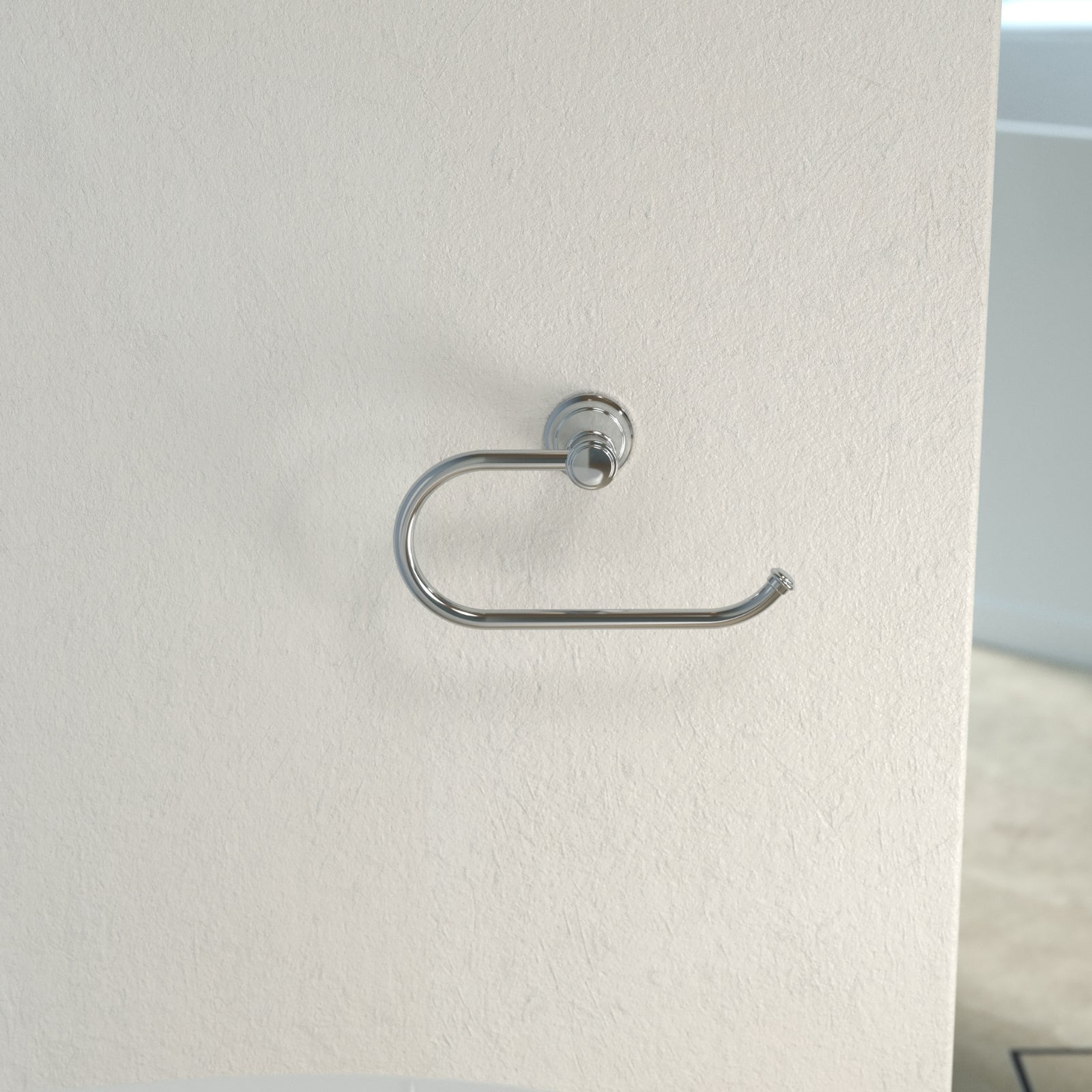 Main Caroma Riviere Toilet Roll Holder - Chrome 520030C - The Blue Space