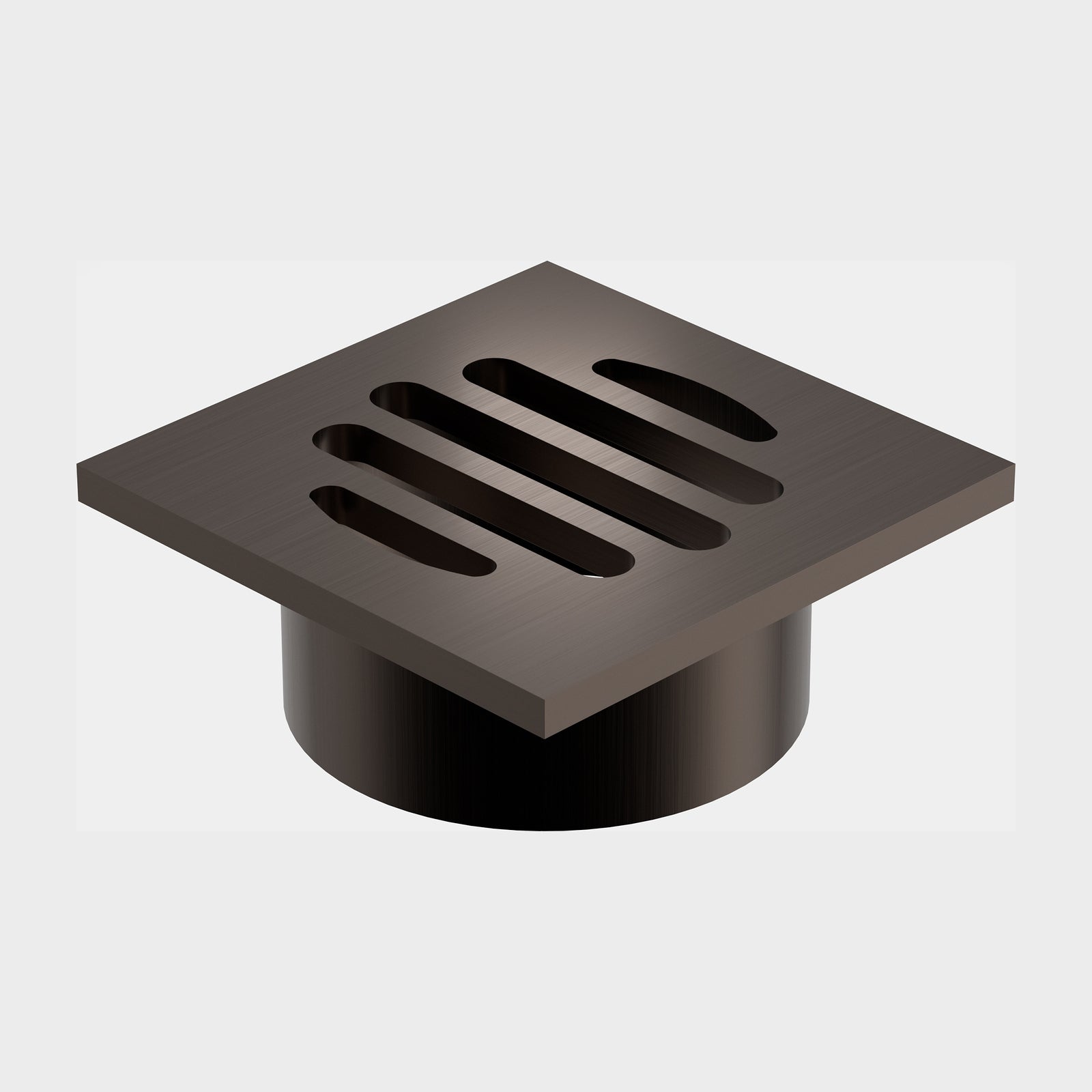 Caroma Square Floor Waste 50mm Outlet - Brushed Bronze 12975088BBZ - The Blue Space