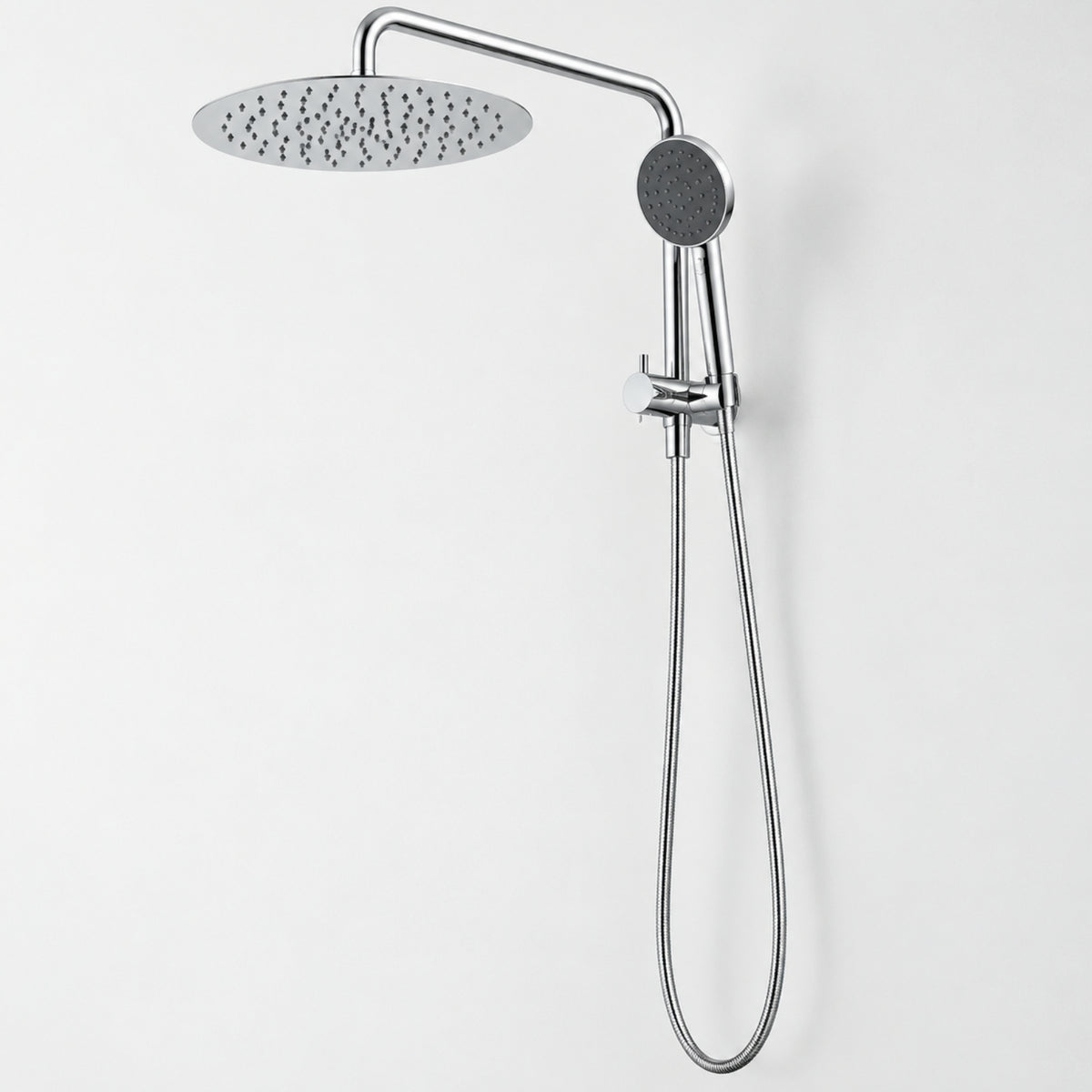 Caroma Urbane II Compact Twin Shower Chrome 99632C3A - The Blue Space