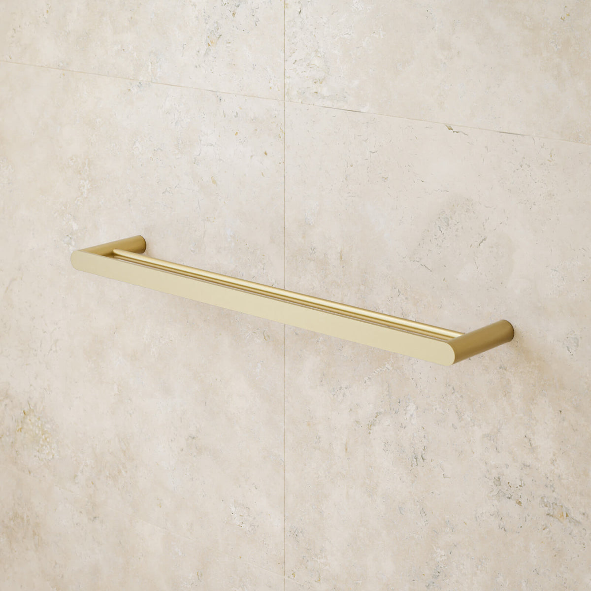 Caroma Urbane II Double Towel Rail 625 mm Brushed Brass | The Blue Space
