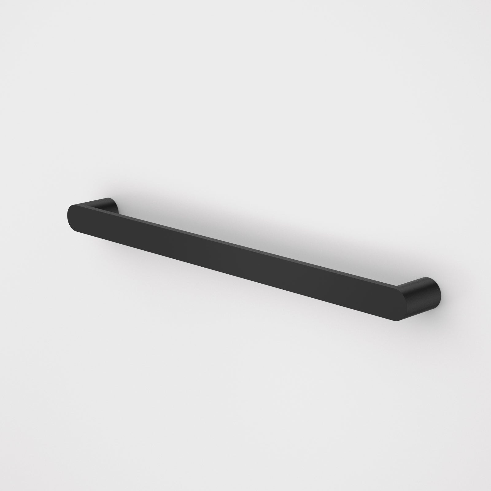 Caroma Urbane II Heated Towel Rail - Horizontal - Matte Black 11202084B - The Blue Space