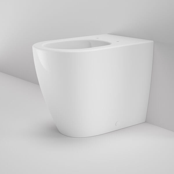Toilet Pan Caroma Urbane II Luxe Cleanflush Wall Faced Toilet Pan + Seat 843245W/SU - The Blue Space