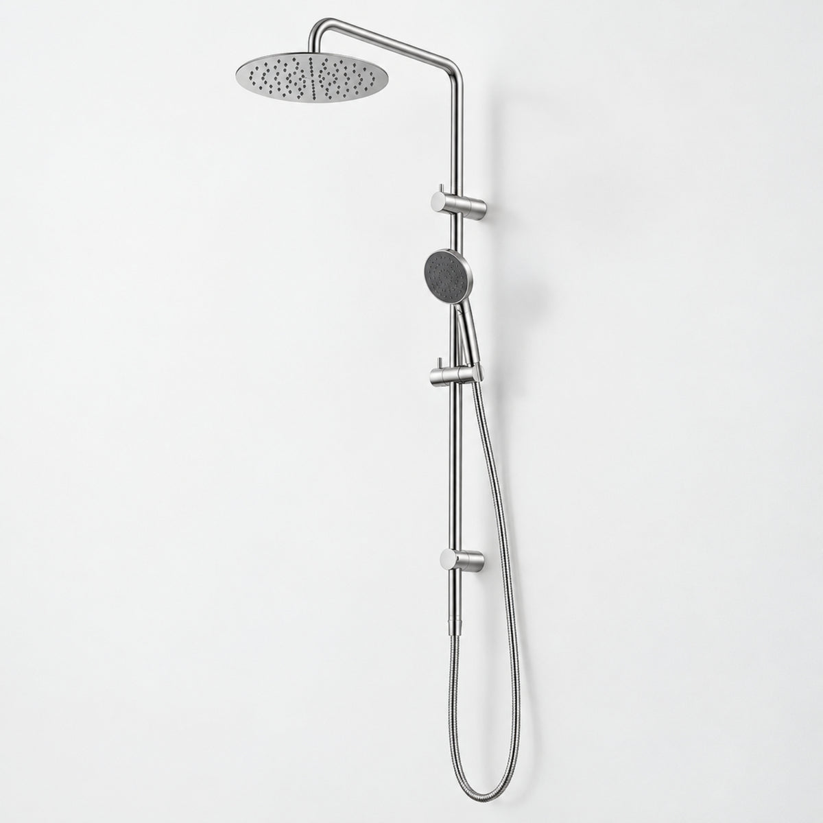 Caroma Urbane II Rail Shower 300mm Overhead Chrome | The Blue Space