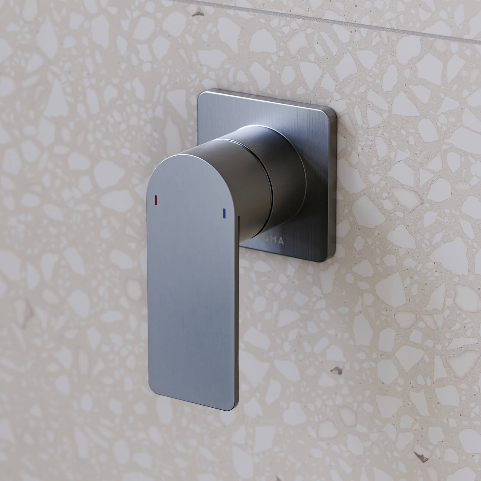 Caroma Urbane II Square Mixer Gunmetal | The Blue Space