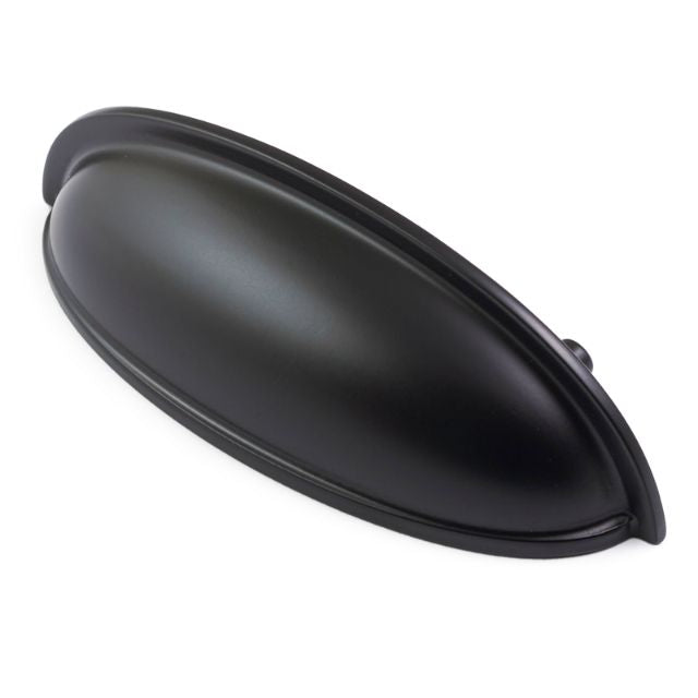 Castella Decade 76mm Cup Pull (Overall: 118mm) Matte Black 203.076.04 - The Blue Space