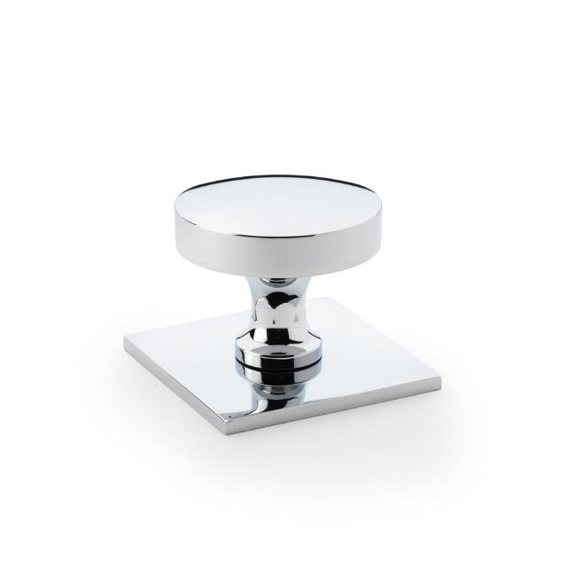 Castella Hastings 38mm Knob on Backplate Polished Chrome 803.038.06 - The Blue Space