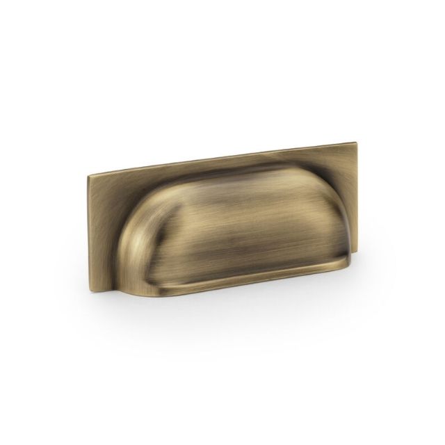 Castella Hastings 96mm Cup Pull Aged Brass 802.096.46 - The Blue Space