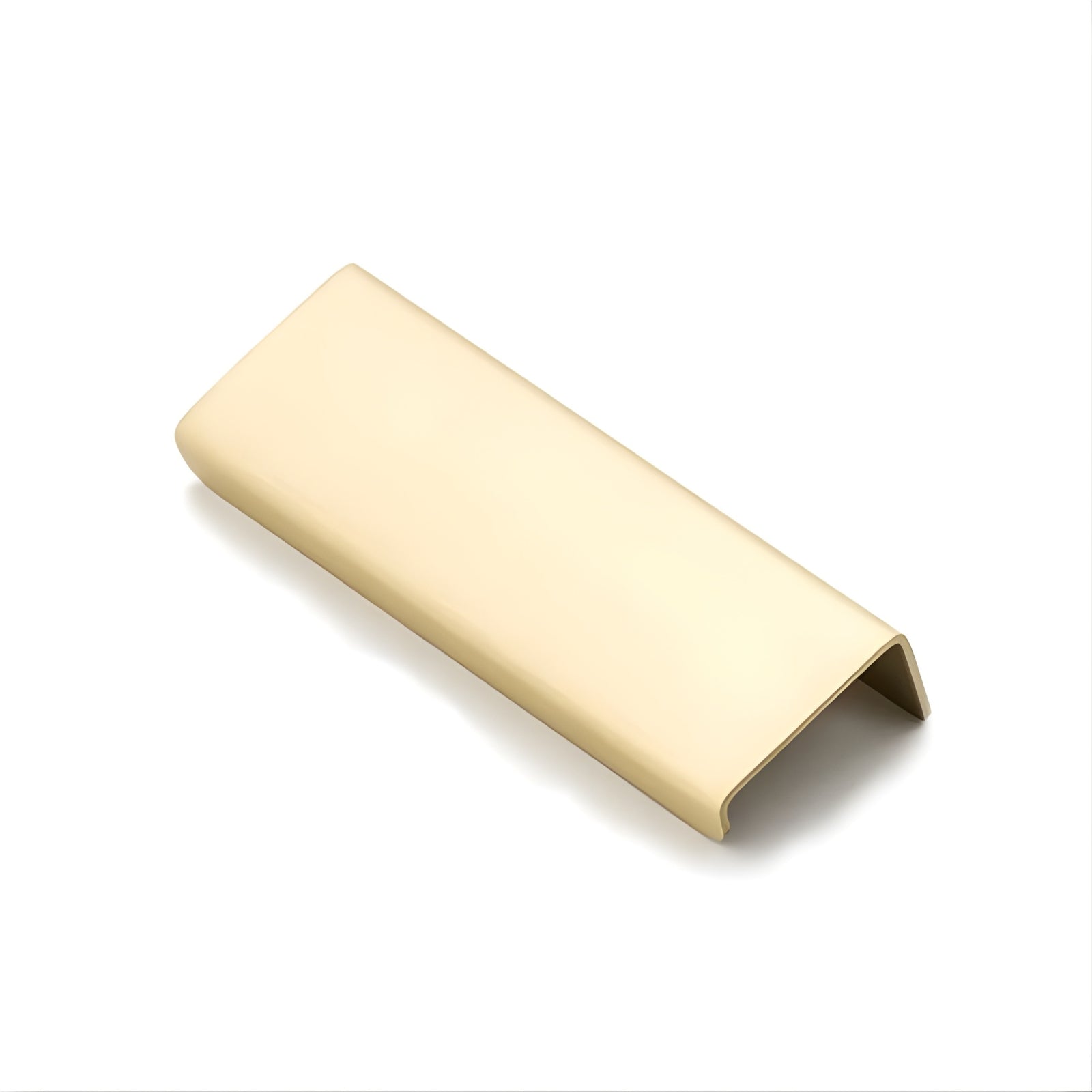 Castella Ledge 100mm Solid Brass Pull Satin Brass 099.100.35S - The Blue Space