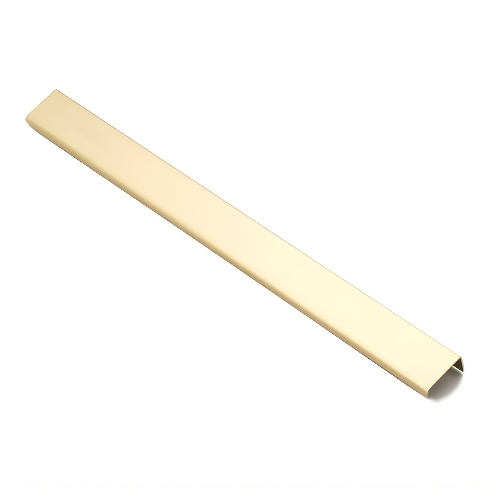 Castella Ledge 400mm Solid Brass Pull Satin Brass 099.400.35S - The Blue Space