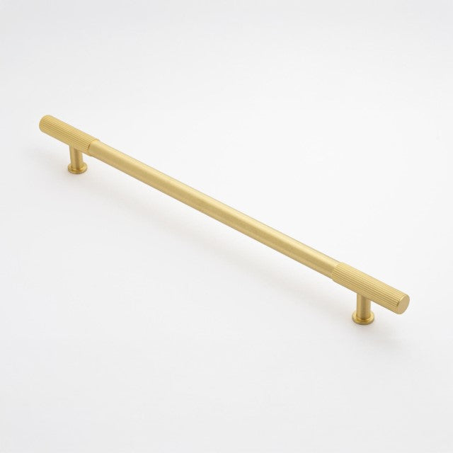Castella Ridge Handle Satin Brass