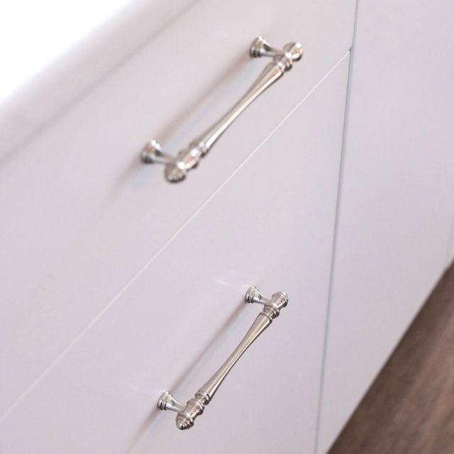 Lifestyle Castella Windsor 128mm Handle Polished Nickel 150.128.28 - The Blue Space