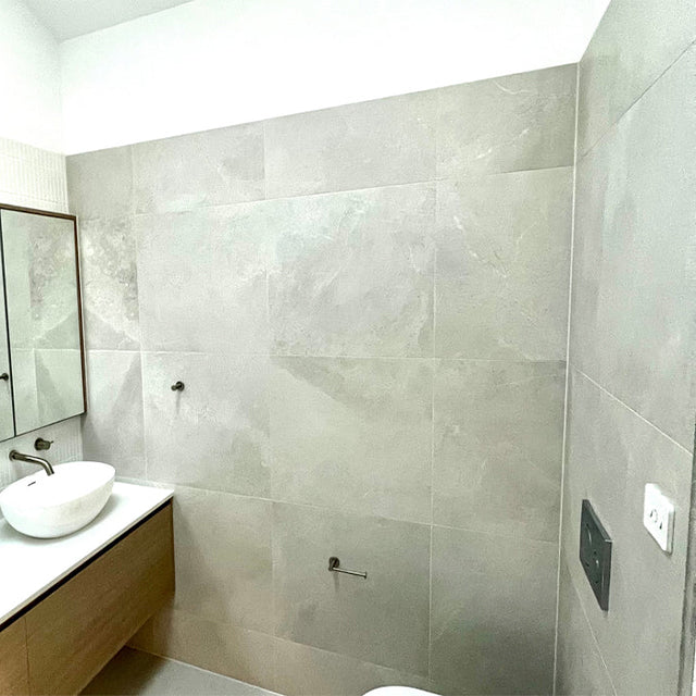 Casuarina White Honed Porcelain Tile 600x600mm | The Blue Space