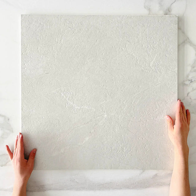 Casuarina White Matt P4 Porcelain Tile 600x600mm | The Blue Space