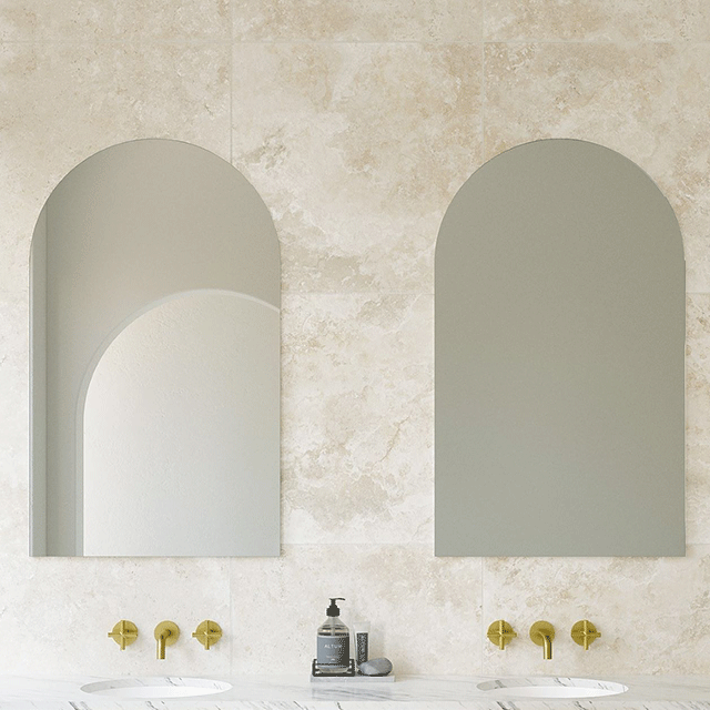 Timberline Church Mirror - 800mm x 400mm - The Blue Space