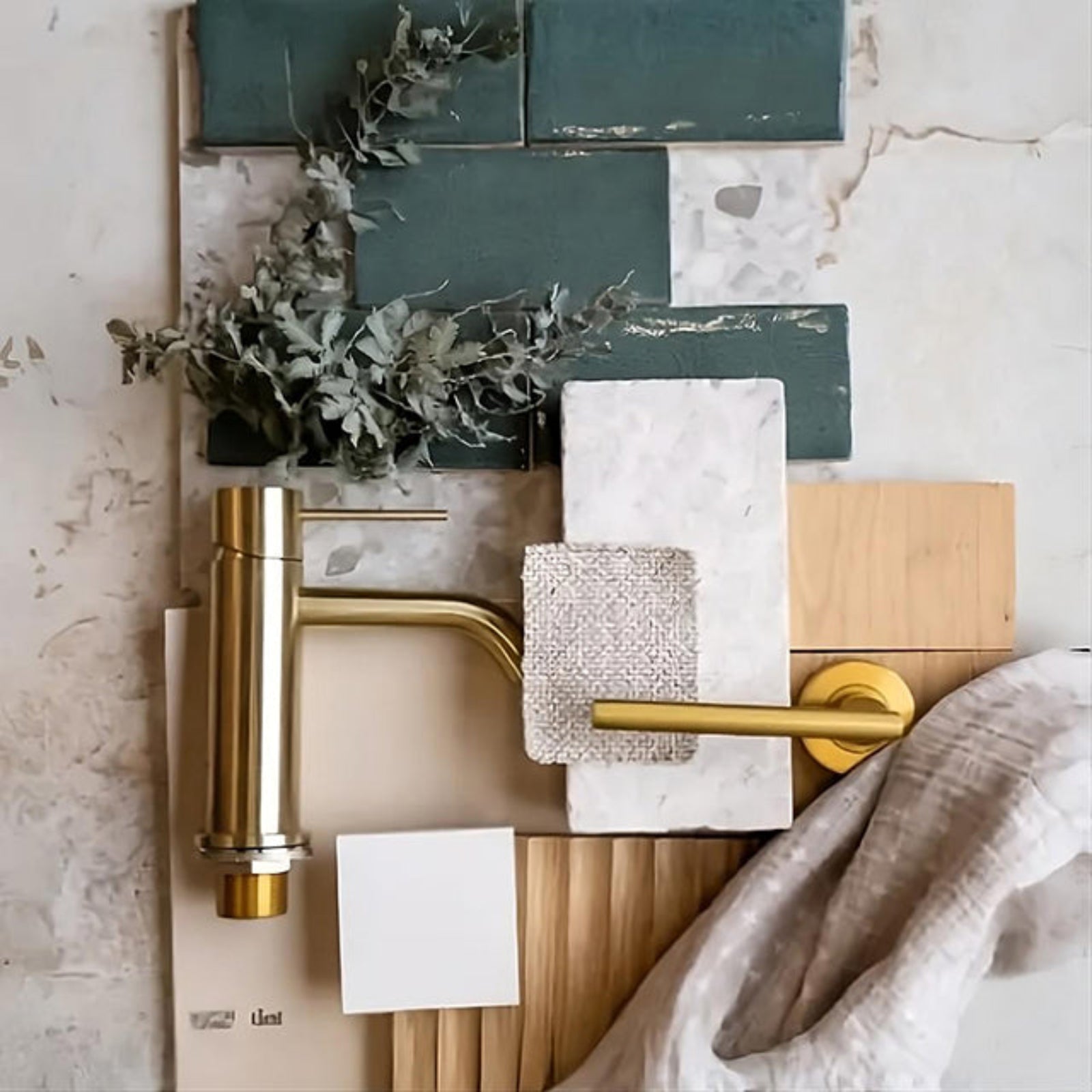 Dark Green Dianna Hand Made Subway Tile 75 x 150 x 9mm Spanish Ceramic | The Blue Space