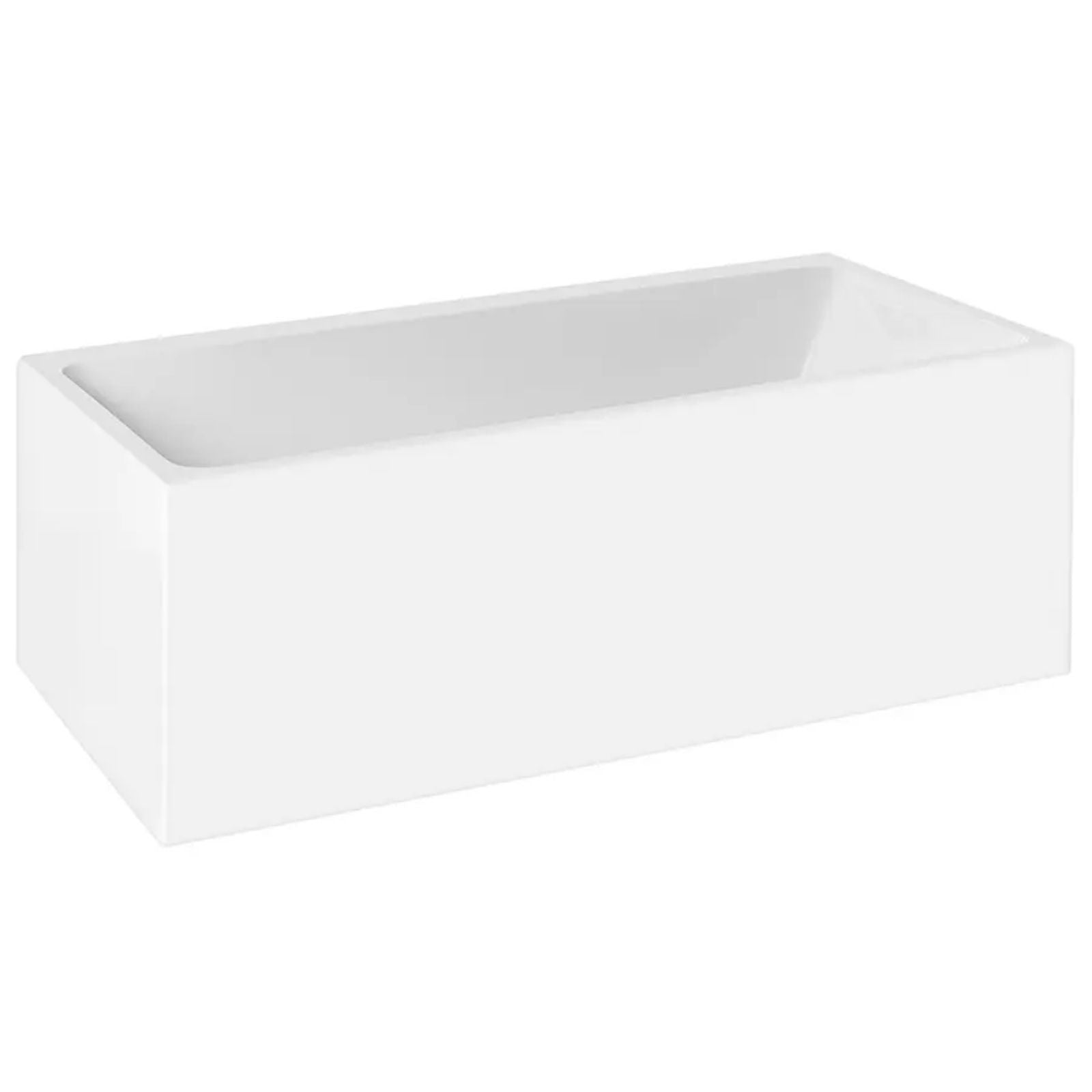 Decina Bianco Back-to-Wall / Corner Freestanding Bath 1500mm BI1500W - The Blue Space