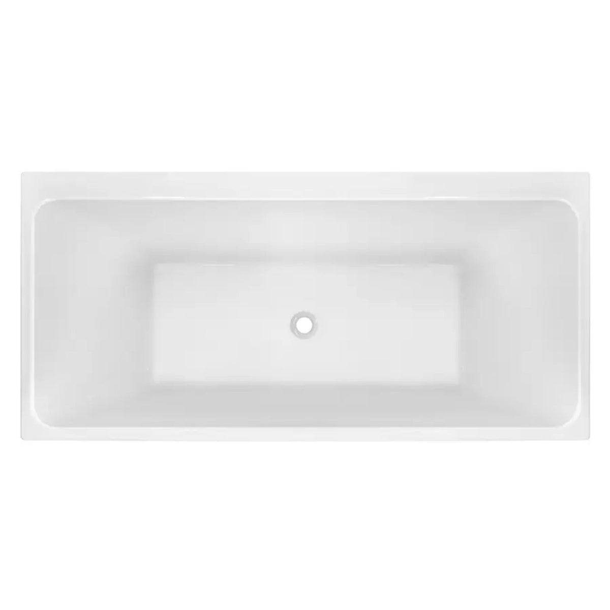 Top Decina Bianco Back-to-Wall / Corner Freestanding Bath 1500mm BI1500W - The Blue Space