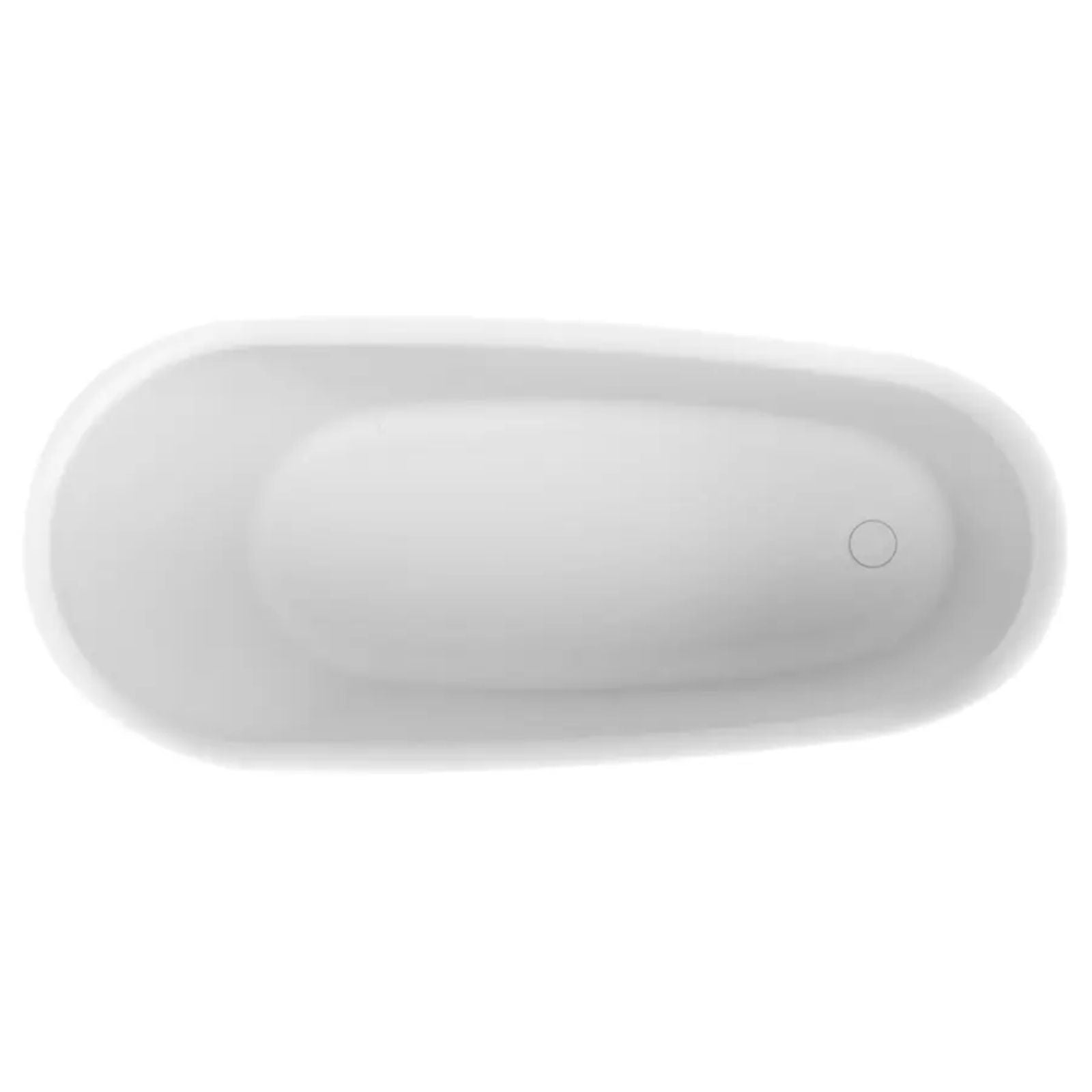 Top Decina Caval 1680 Freestanding Bath CA1680W - The Blue Space