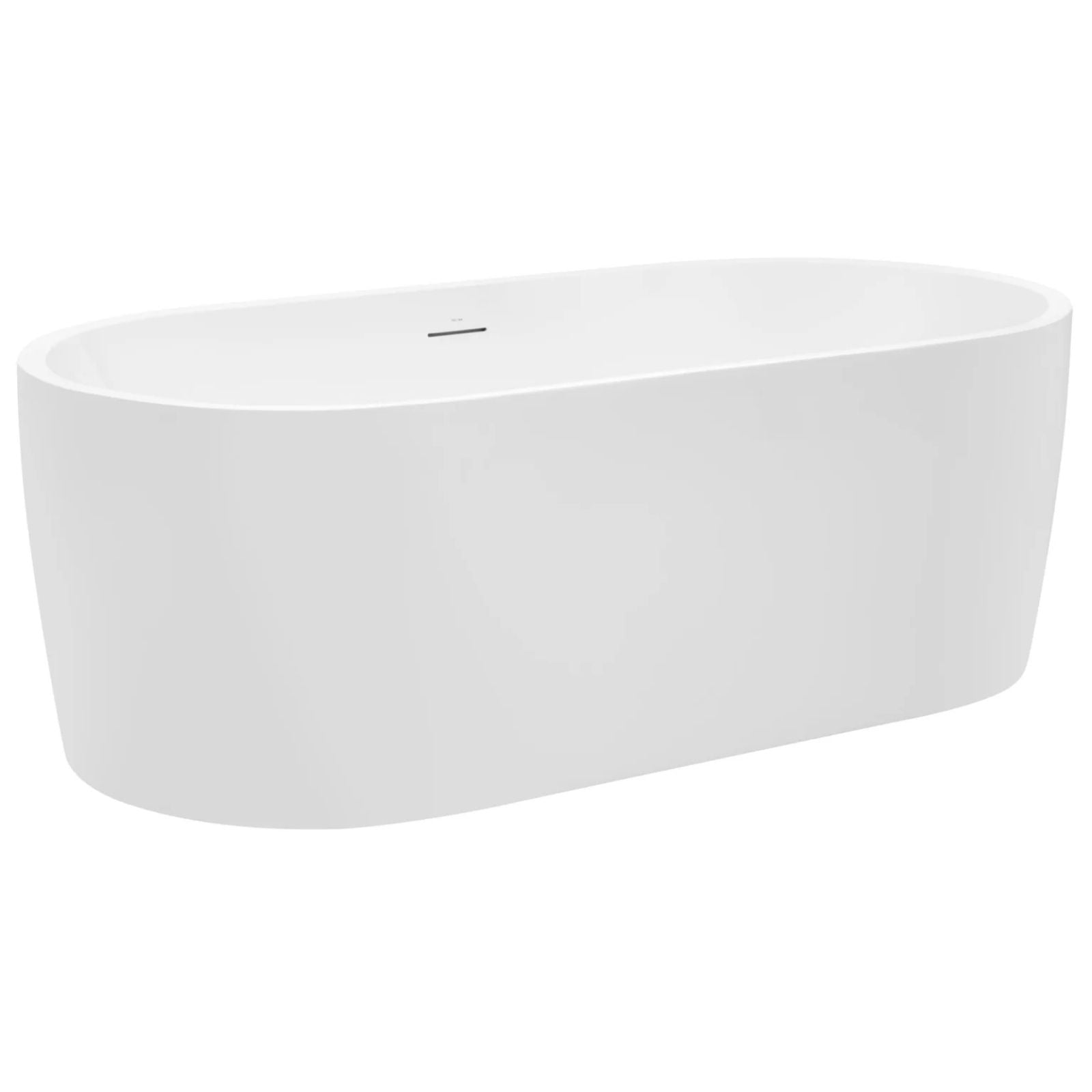 Decina Elisi 1700 Freestanding Bath with Integrated Overflow EI1700WIO - The Blue Space
