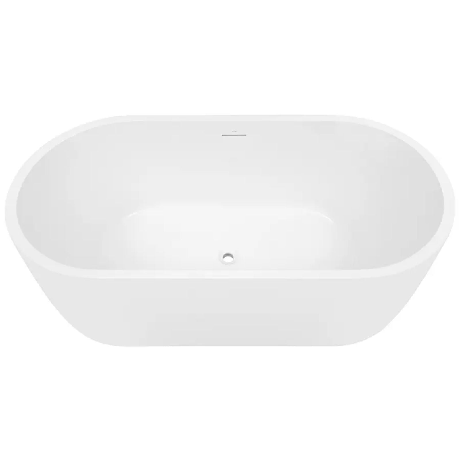 Top 1 Decina Elisi 1700 Freestanding Bath with Integrated Overflow EI1700WIO - The Blue Space
