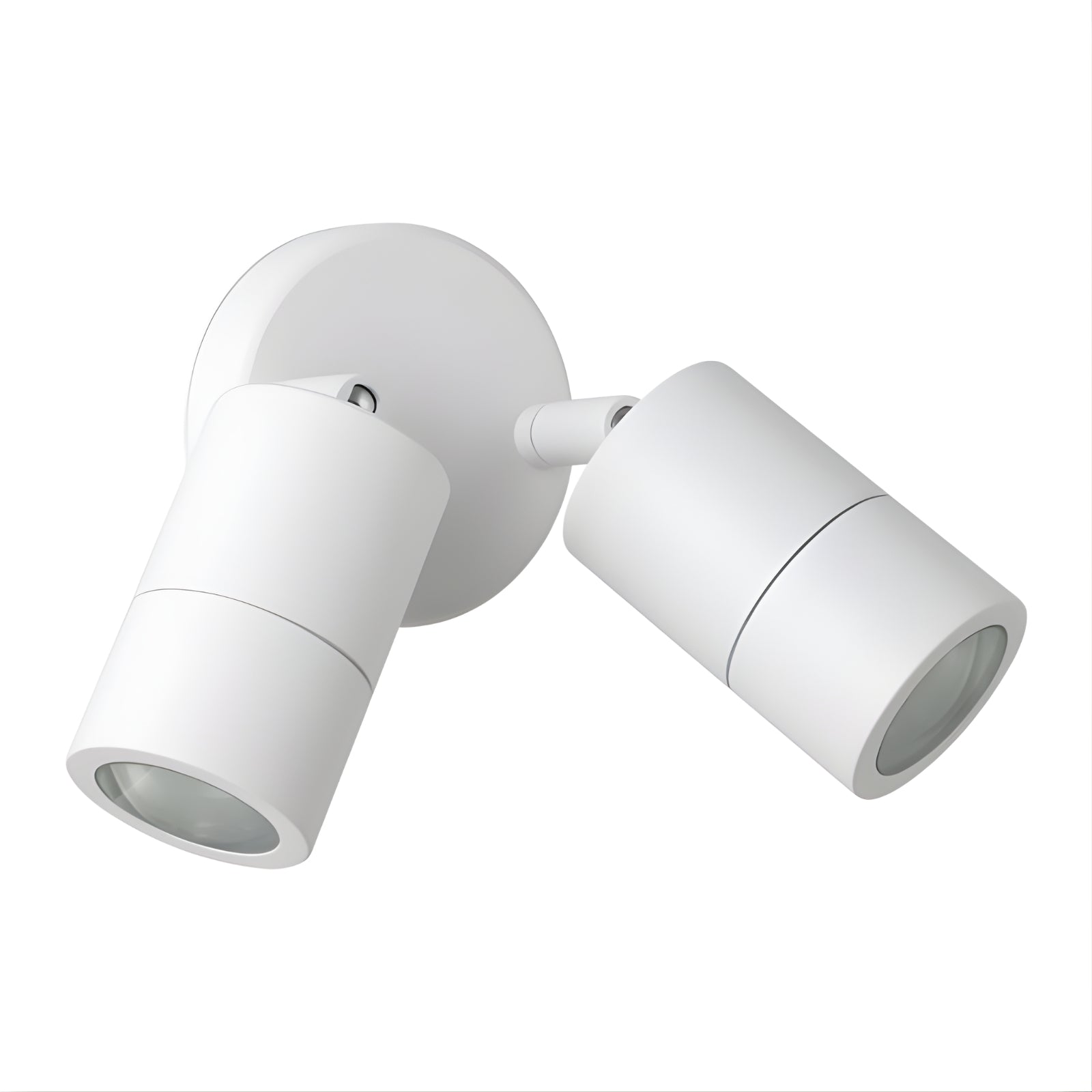 Eglo Fremantle 2 Light Adjustable Outdoor Wall Light White 206151 - The Blue Space