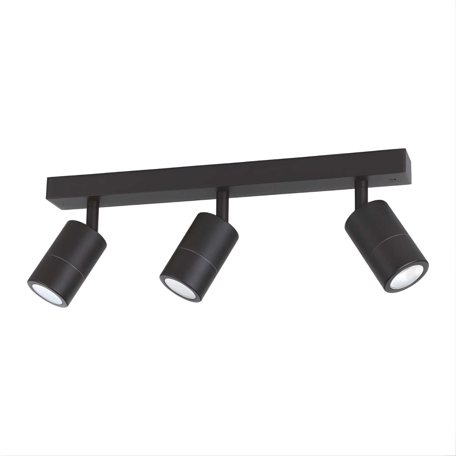 Eglo Fremantle 3 Light Adjustable Outdoor Ceiling Light Black 206159 - The Blue Space