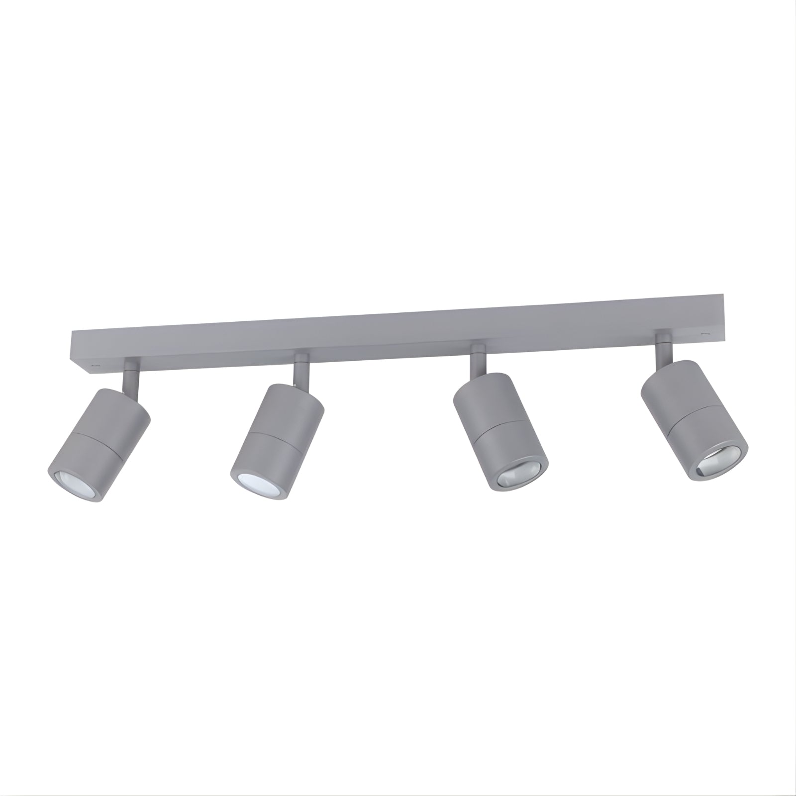 Eglo Fremantle 4 Light Adjustable Outdoor Ceiling Light Silver Grey 206166 - The Blue Space