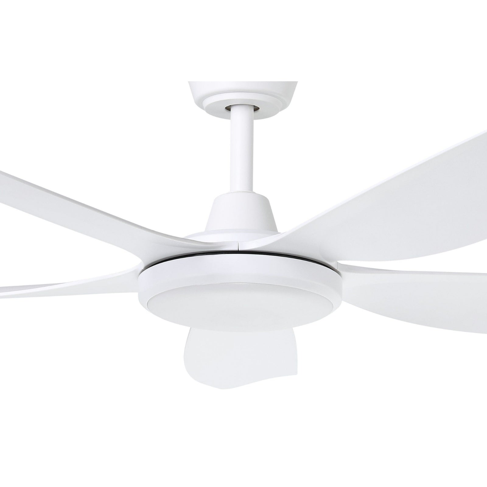 Details Eglo Miami 48 DC Ceiling Fan with LED Light White 20796601 - The Blue Space
