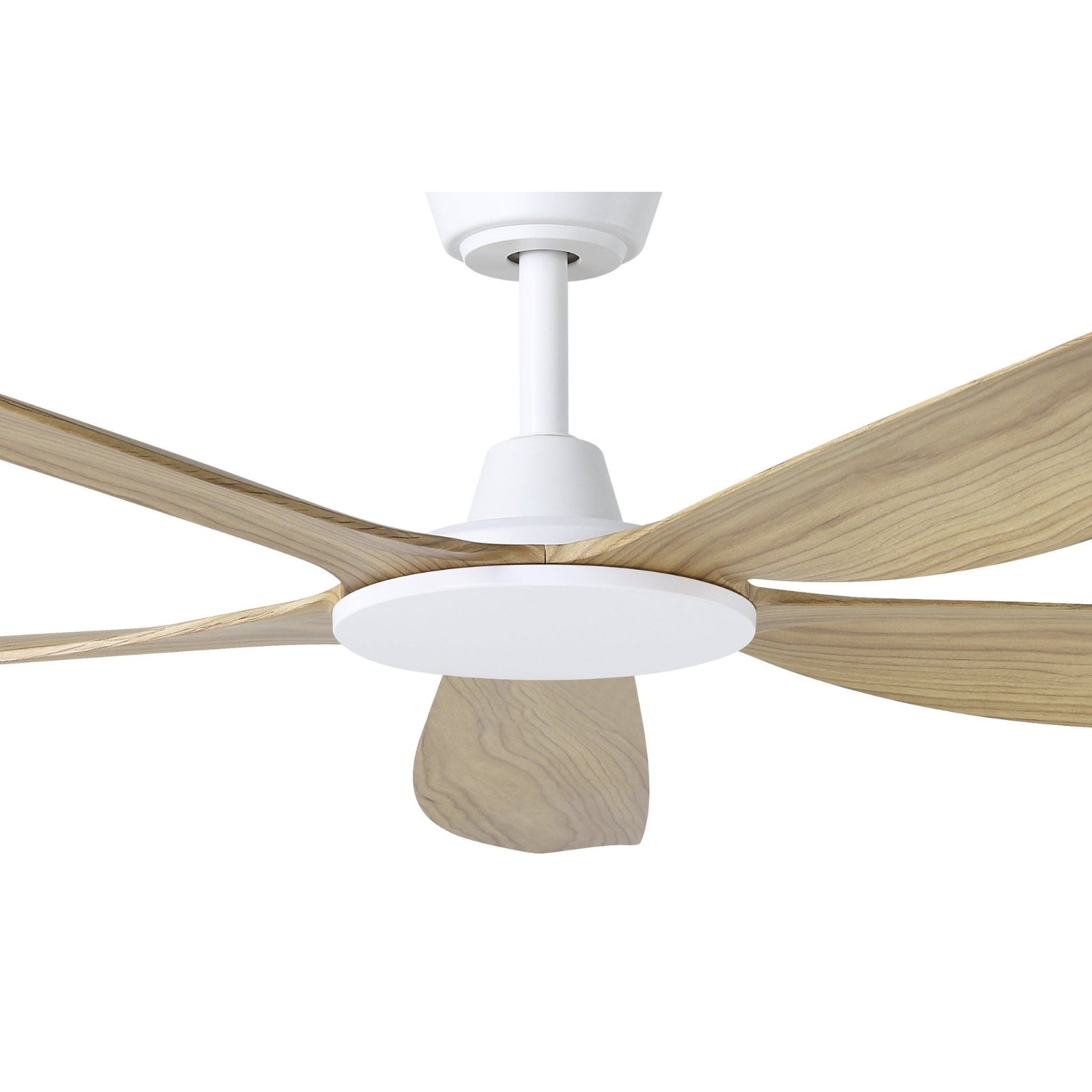 Details Eglo Miami 60 DC Ceiling Fan White /Blackbutt 20796516 - The Blue Space