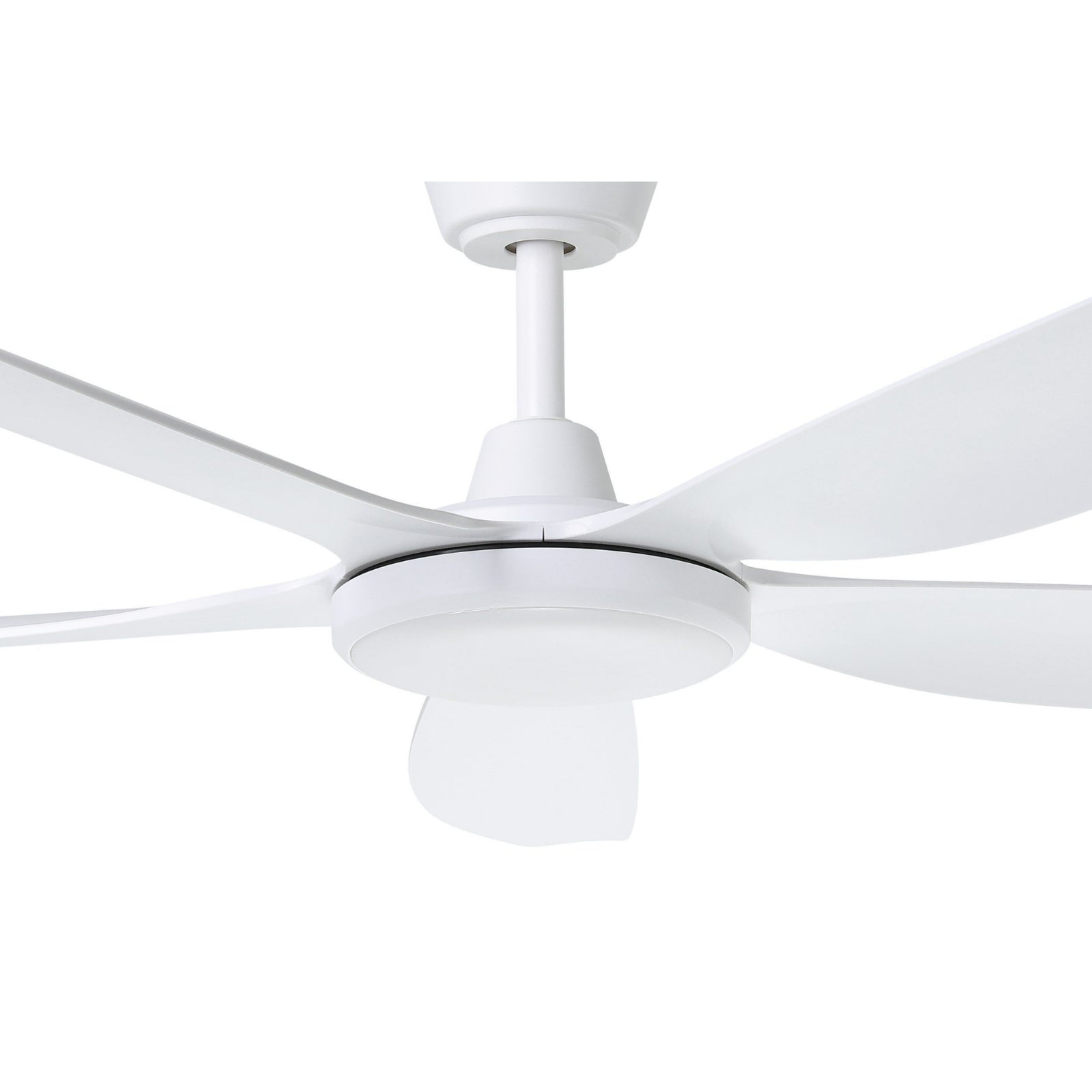 Details Eglo Miami 60 DC Ceiling Fan with LED Light White 20796801 - The Blue Space