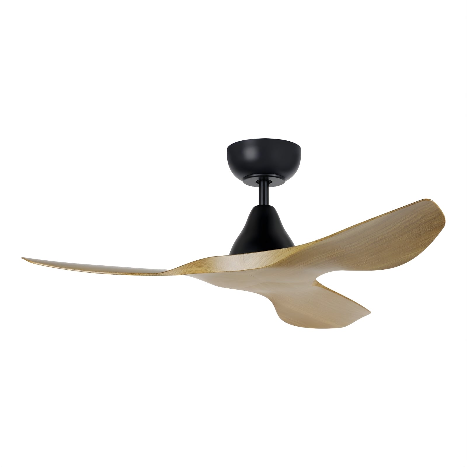 Eglo Surf 40 DC Ceiling Fan Burmese Teak/Black 20789217 - The Blue Space