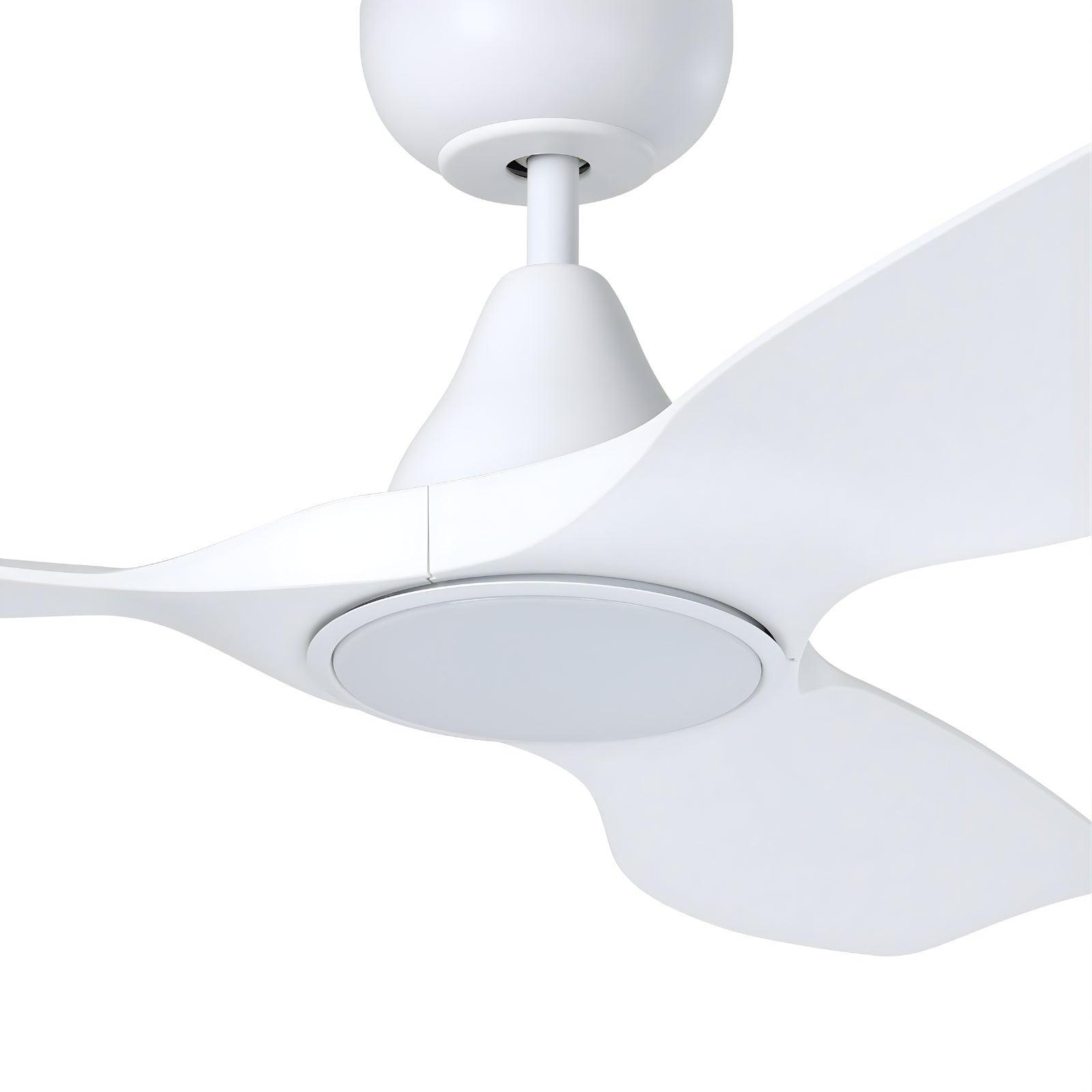 Details Eglo Surf 40 DC Ceiling Fan with LED Light White 20789301 - The Blue Space